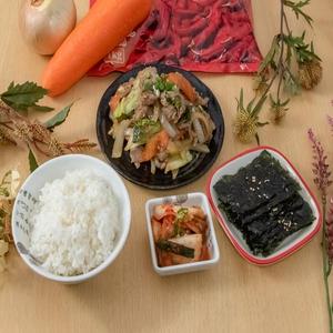 豚プルコゴギ定食