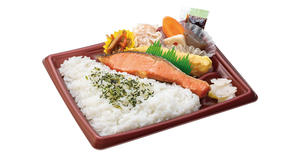 シャケ弁当