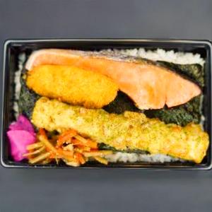 シャケ弁当