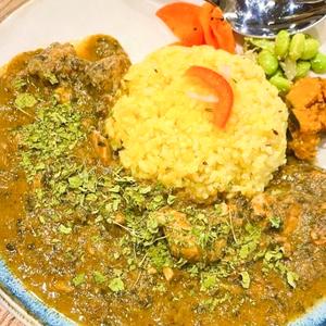【定番】ほうれん草塩麹チキンカレー 1500円