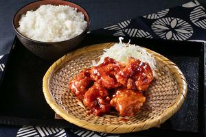 韓国風甘辛唐揚げ弁当(5個)