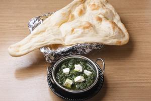 パラクパニールセット Palak Paneer Set