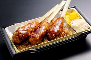 つくね串弁当