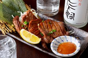 仙台名物牛タン塩焼き