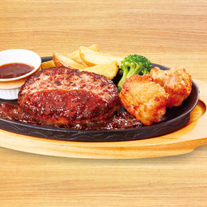 【929】単品手ごねハンバーグ＆から揚げ
