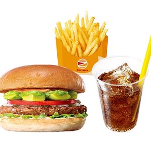 【セット】アボカドビーフバーガー Avocado Beef Burger Set