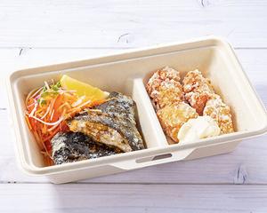 鶏竜田&野付産黒カレイの唐揚げ香味野菜甘酢かけセット
