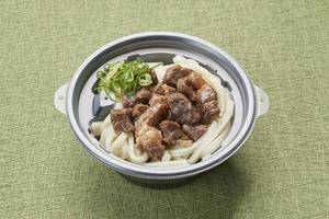 牛すじうどん