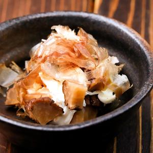 藁燻製の和風いぶりがっこクリームチーズ