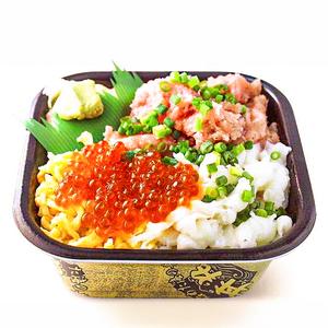 丼丸 えんがわネギトロイクラ丼