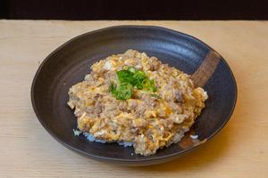 ミンチ丼