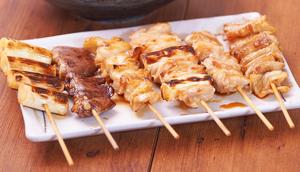 鶏串 お任せ盛り合わせ(10本)