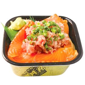 サーモンネギトロ丼 サーモン、ネギトロ