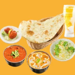スペシャル2種カレーセット Special Set Two Curry(※おかわりナン有！)