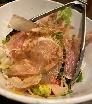 生ハムオニオンの和風イタリアン