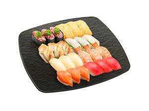 スシローお手頃セット8種 3人前(24貫)