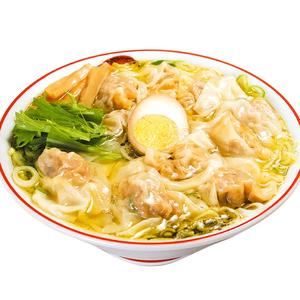 広州市場人気No.3 当店看板メニュー広州雲呑(ワンタン)麺 塩