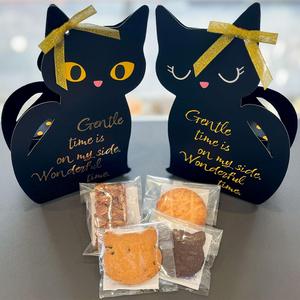 黒猫クッキーセット