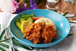 揚げカオマンガイ(もも肉 150g) Fried Chicken Khao Man Gai (Chicken Thigh 150g)
