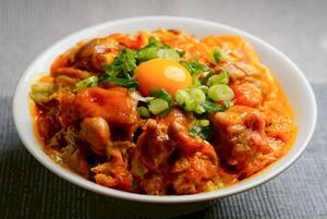 月見親子丼 Tukimi Oyakodon