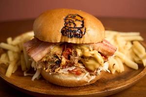 3pm Pulled Bacon Cheese &French fries