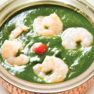 ほうれん草海老カレー/Sag Ebi Curry