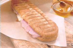 【数量限定】生ハムちーずホットサンド 蜂蜜を添えて