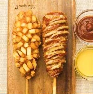 モッツァレラハットグ   Mozzarella corn dog
