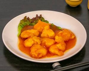 海老チリ Shrimp with Chili Sauce