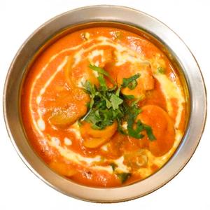 ココナッツエビのカレー Coconut shrimp curry
