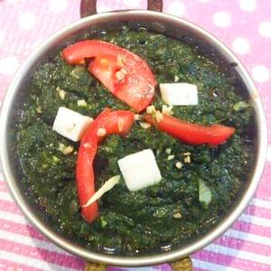 ほうれん草カレー単品(パラクパニール)