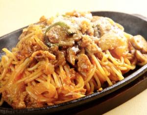 ナポリタンスパゲティー バケット付き