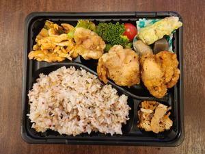 早乙女の唐揚げ弁当お茶つき