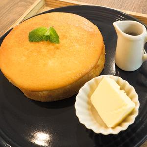 ホットケーキ 1枚:メープル風シロップ