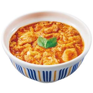 辛旨赤の親子丼 Spicy Red Simmered Chicken & Egg Rice Bowl