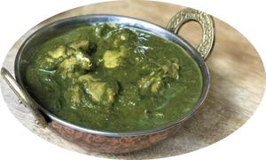 ほうれん草チキンカレー