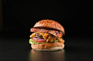 厚切りベーコンチーズバーガーSET Thick-Cut Bacon Cheeseburger Set