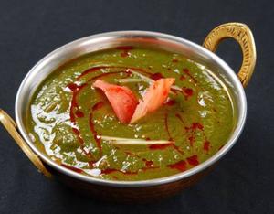 ほうれん草キーマカレー/Sag Keema Curry