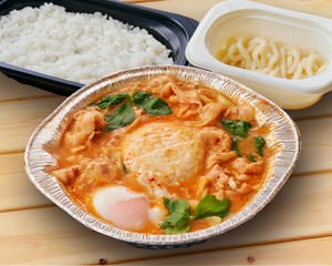 豆富チゲ弁当（うどん付）（アルミ鍋）
