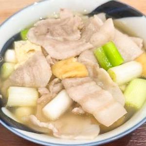 豚かけうどん