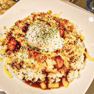 ドリア温玉チーズカレー