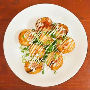 だし醤油一味マヨネギちょぃかけたこ焼き