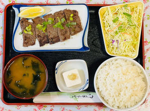 牛カルビ焼き定食
