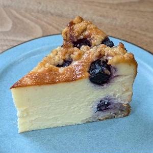ブルーベリークランブルチーズケーキ