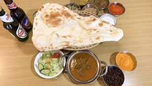 マトンカレーセット mutton curry set