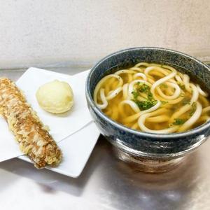 ちく玉天うどん(温)