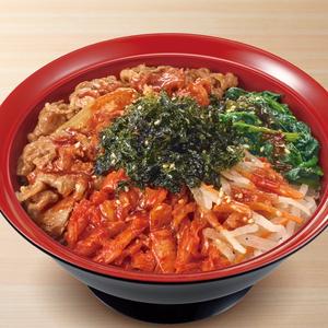 黒ビビンバ牛丼 Bibimbap-Style Gyudon w/ Seasoned Seaweed