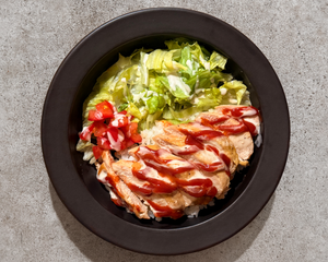 ヘルシー鶏むね肉のチキンオーバーライス (Chicken Breast)Chicken Over Rice