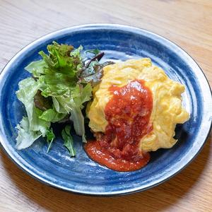 ボロネーゼのオムライス