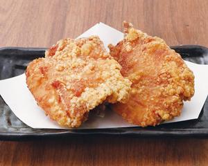 F-1101】BIGからあげ 1ヶ(秘伝の特製醤油)Special Soy Sauce Flavored Big Fried Chicken (1 Piece)